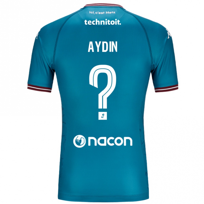 Hombre Fútbol Camiseta Oguzhan Aydin #0 Azul Petróleo 2ª Equipación 2024/25 México