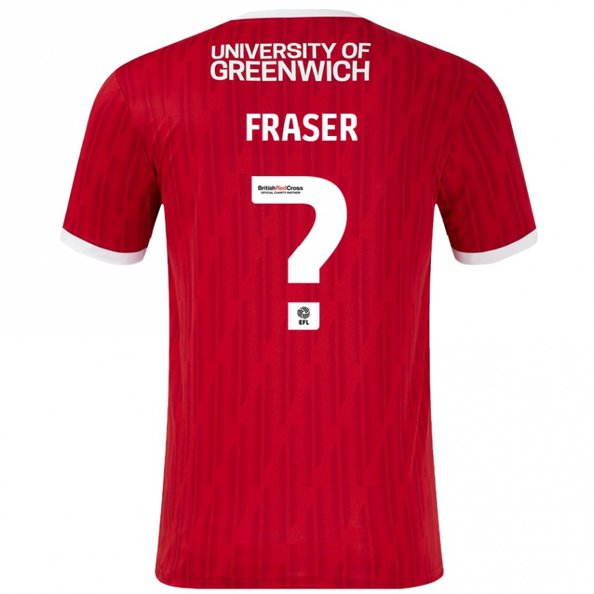 Mujer Fútbol Camiseta Scott Fraser #0 Rojo Blanco 1ª Equipación 2024/25 México