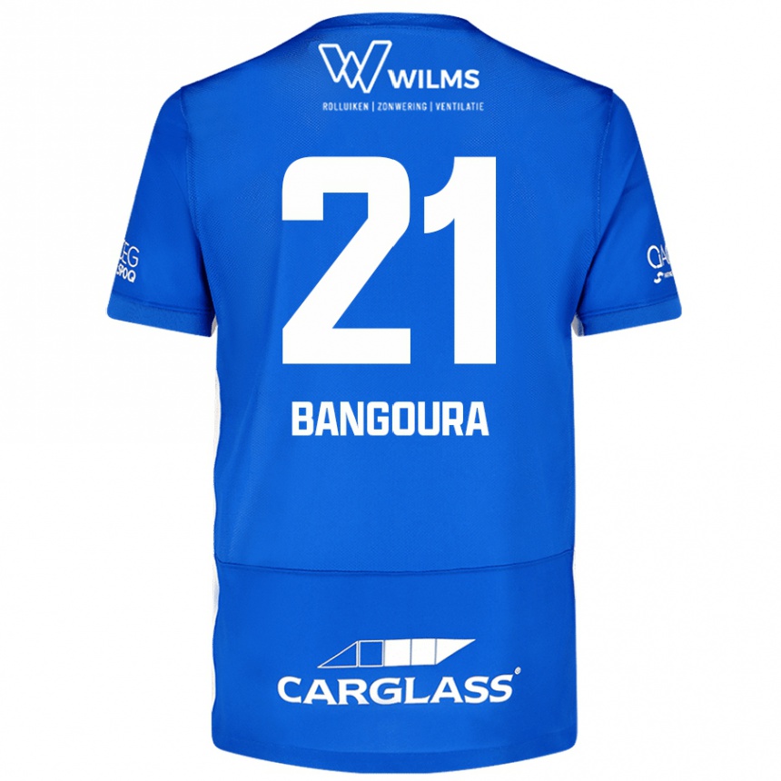 Mujer Fútbol Camiseta Ibrahima Sory Bangoura #21 Azul 1ª Equipación 2024/25 México