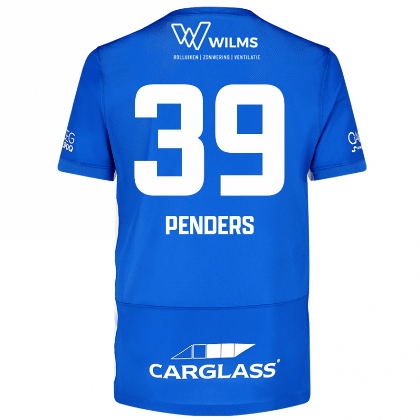 Mujer Fútbol Camiseta Mike Penders #39 Azul 1ª Equipación 2024/25 México