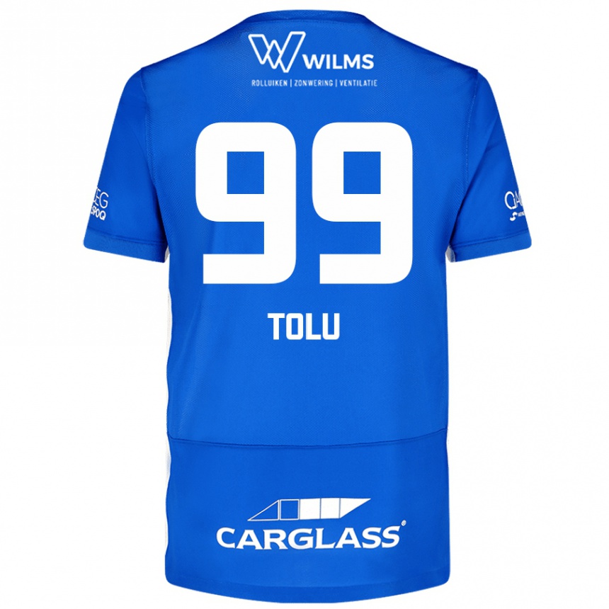 Mujer Fútbol Camiseta Tolu Arokodare #99 Azul 1ª Equipación 2024/25 México