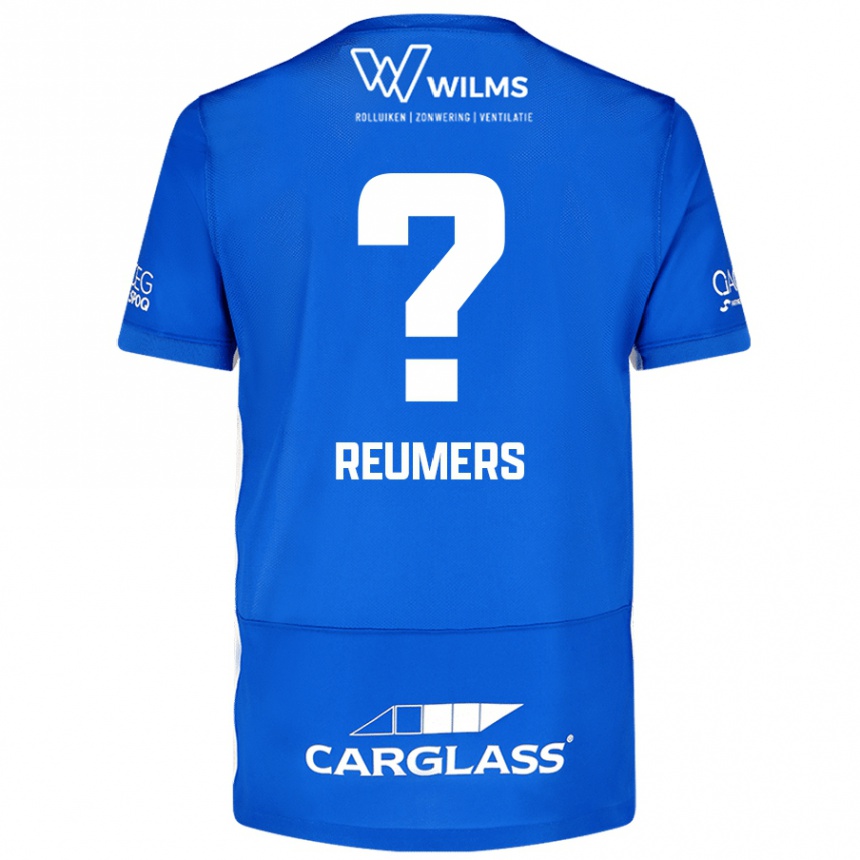 Mujer Fútbol Camiseta Alexander Reumers #0 Azul 1ª Equipación 2024/25 México