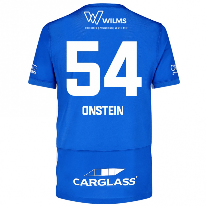 Mujer Fútbol Camiseta Juwensley Onstein #54 Azul 1ª Equipación 2024/25 México