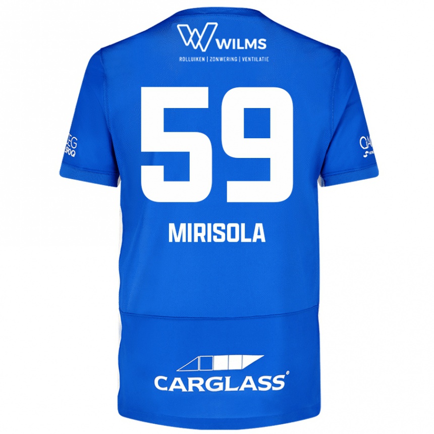 Mujer Fútbol Camiseta Robin Mirisola #59 Azul 1ª Equipación 2024/25 México