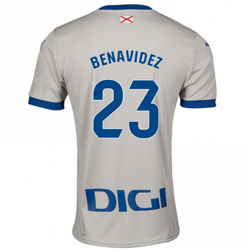 Mujer Fútbol Camiseta Carlos Benavidez #23 Gris Claro 2ª Equipación 2024/25 México