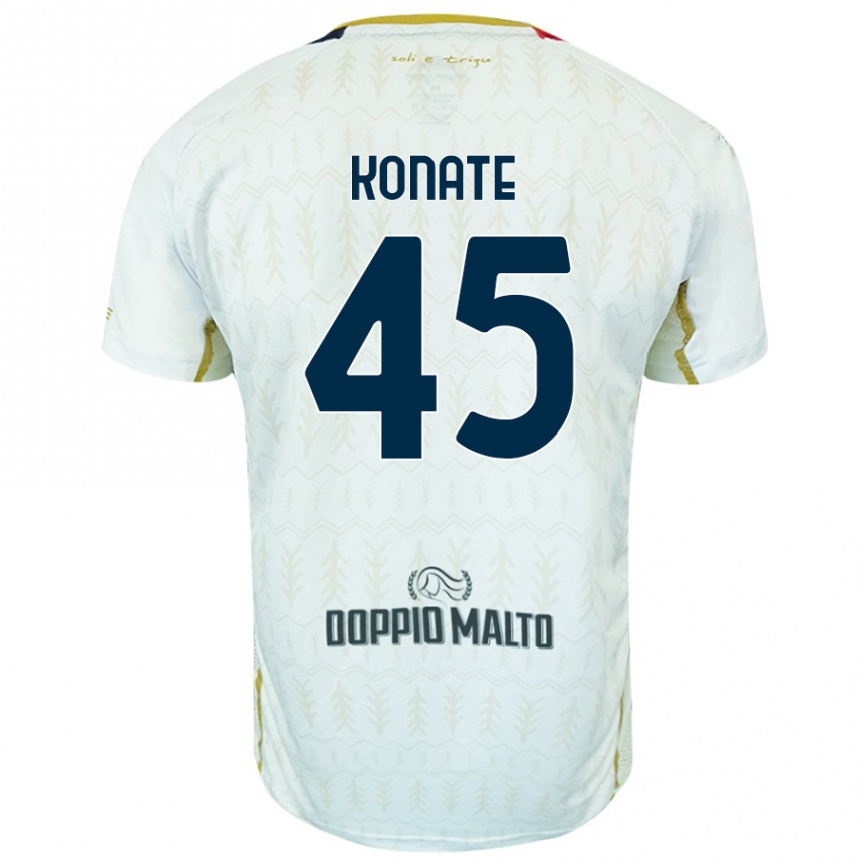 Mujer Fútbol Camiseta Ismael Konate #45 Blanco 2ª Equipación 2024/25 México