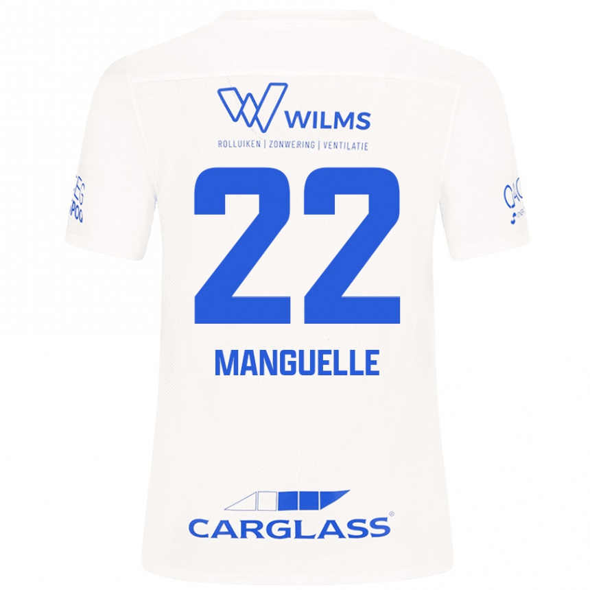 Mujer Fútbol Camiseta Brad Manguelle #22 Blanco 2ª Equipación 2024/25 México