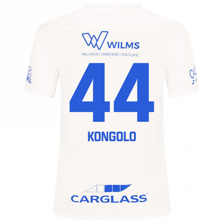 Mujer Fútbol Camiseta Josue Kongolo #44 Blanco 2ª Equipación 2024/25 México