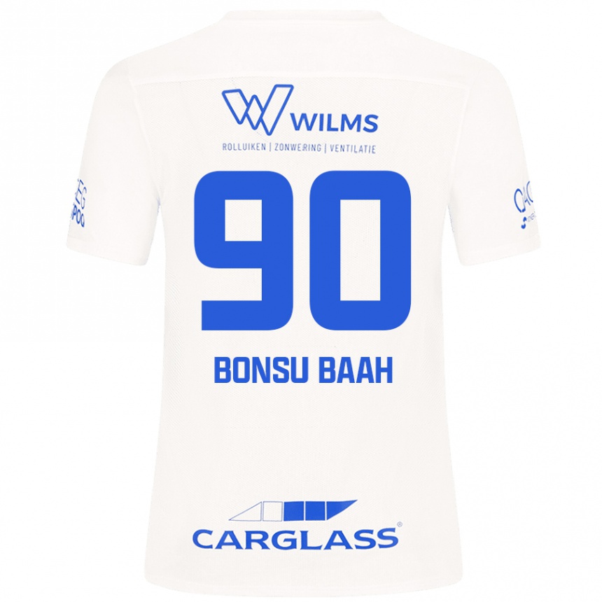 Mujer Fútbol Camiseta Christopher Bonsu Baah #90 Blanco 2ª Equipación 2024/25 México