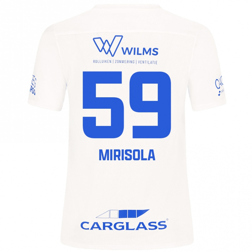 Mujer Fútbol Camiseta Robin Mirisola #59 Blanco 2ª Equipación 2024/25 México