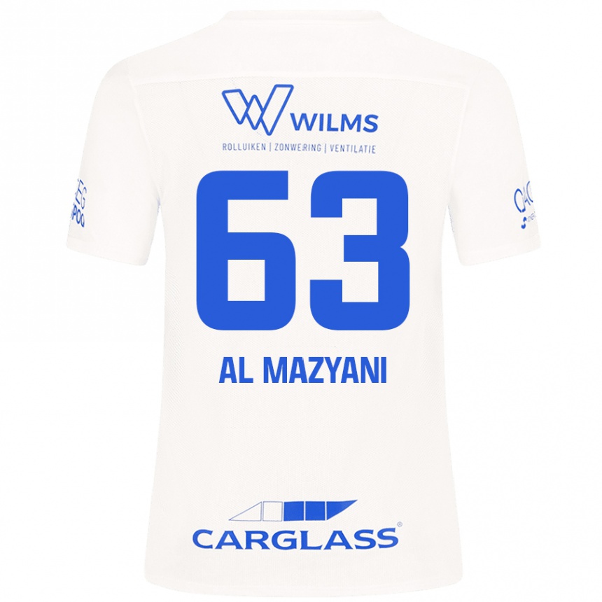 Mujer Fútbol Camiseta Faissal Al Mazyani #63 Blanco 2ª Equipación 2024/25 México