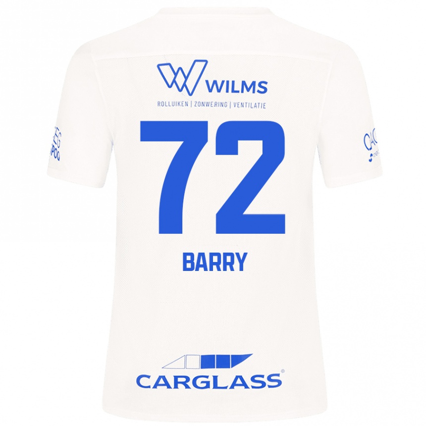 Mujer Fútbol Camiseta Alpha Barry #72 Blanco 2ª Equipación 2024/25 México