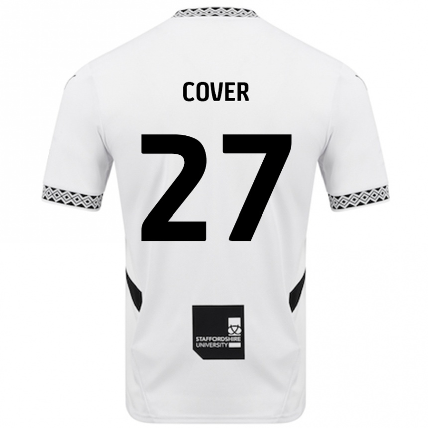 Niño Fútbol Camiseta Brandon Cover #27 Blanco 1ª Equipación 2024/25 México