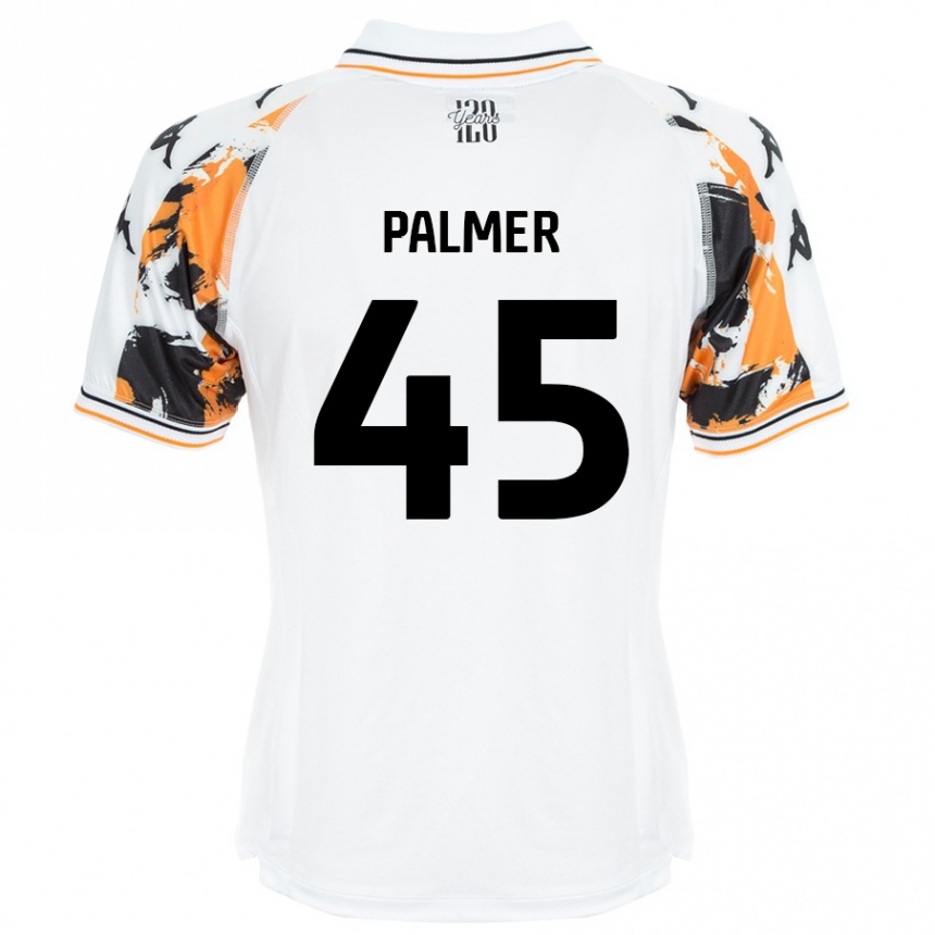 Niño Fútbol Camiseta Kasey Palmer #45 Blanco 2ª Equipación 2024/25 México